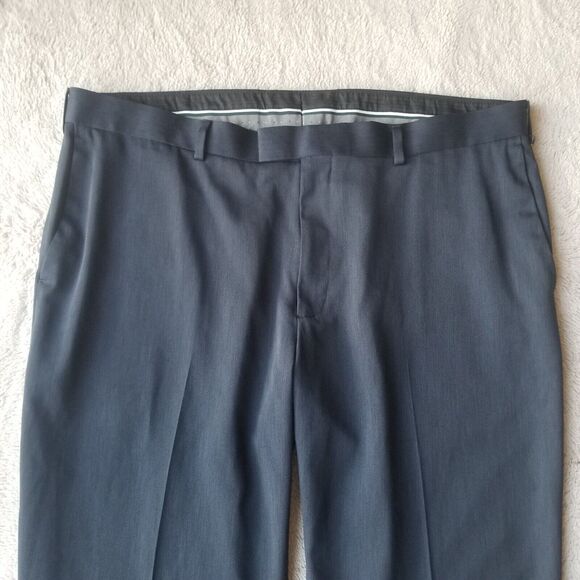 Perry Ellis Portfolio Straight Dress Pants Men's 42x30 Career Suit Trousers - Picture 2 of 10